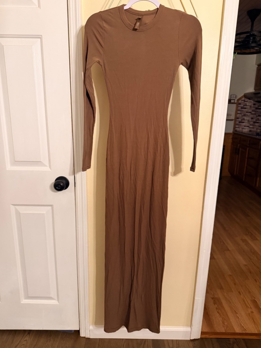 Skims Viral Long Fitted Dress